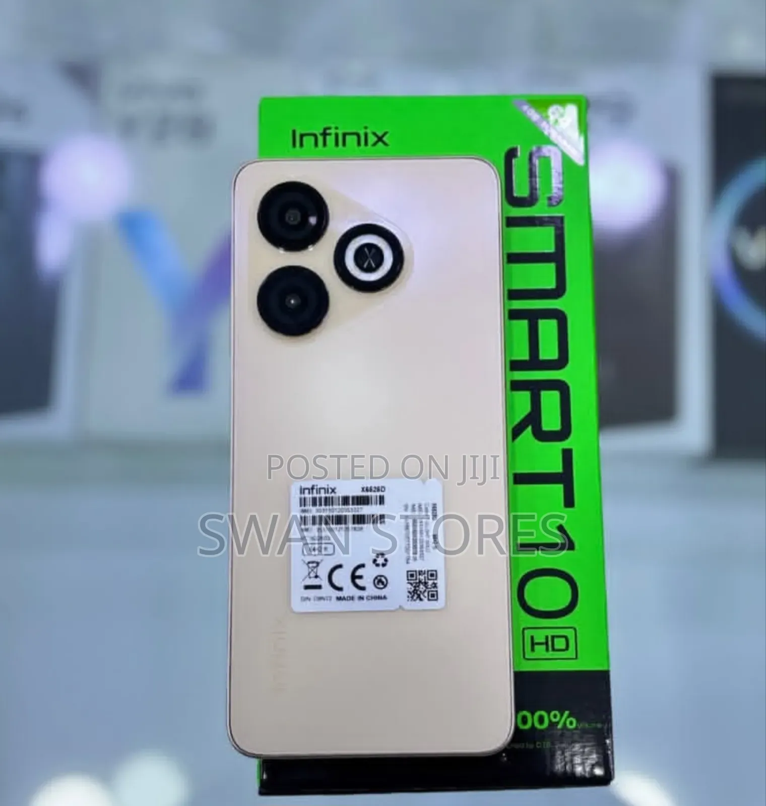 New Infinix Smart 10 HD 64 GB Gold