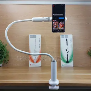 Hoco Hd4 Flexible Gooseneck Phone Stand Lazy Holder Desk Clamp Base