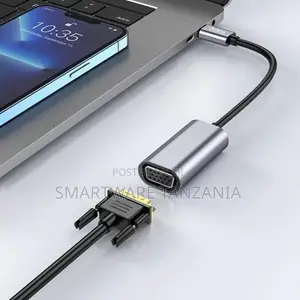 Hoco Usb-C to Vga Adapter Cable Full Hd 1080p Video Output Laptop