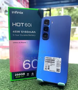 New Infinix Hot 60i 128 GB Gray
