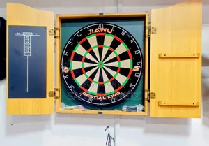 Dartboard Set With Cabinet