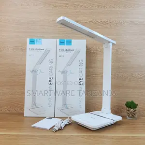 Hoco Hx11 Led Desk Lamp Eye Care 3-axis Adjustable Usb Rechargeable
