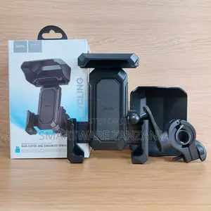Hoco H31 Motorcycle Phone Mount Kit Rain Cover Handlebar Clamp Set