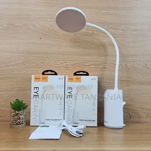 Hoco Hx10 Rechargeable Led Table Lamp With Pen Holder Storage