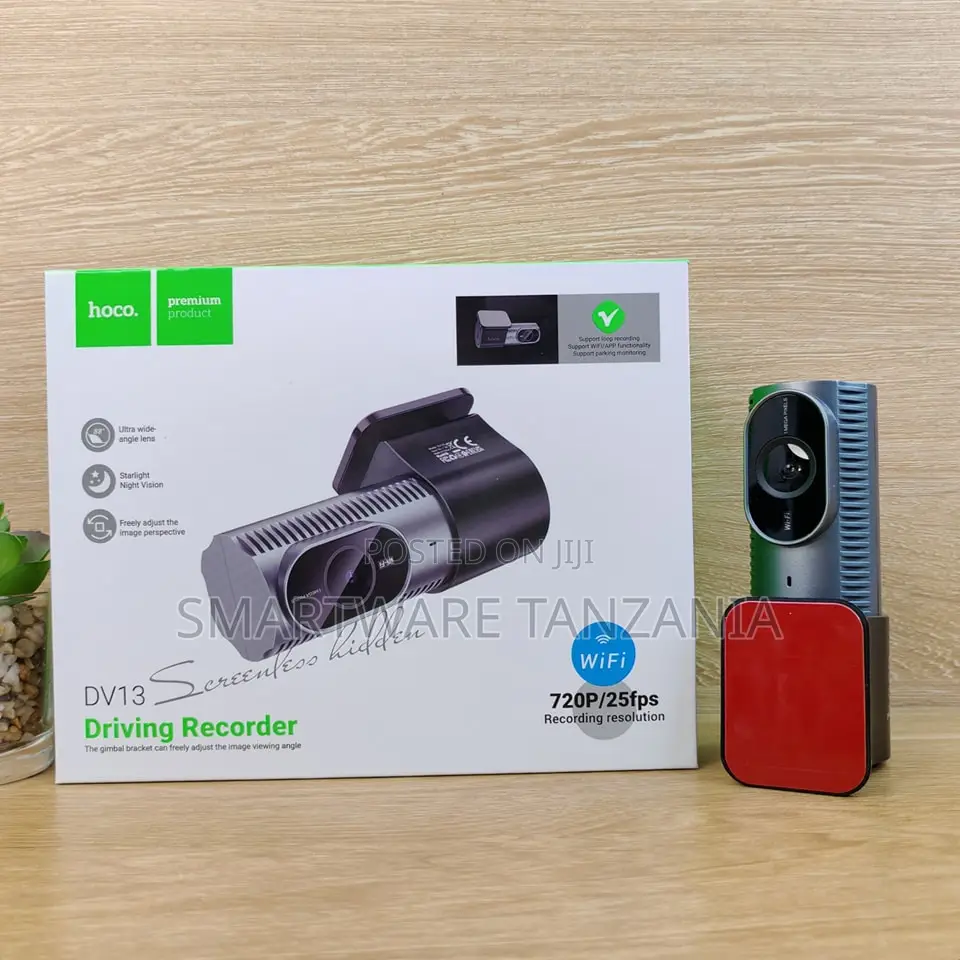 Hoco Dv13 Compact Hidden Car Camera Wifi Dash Cam Night Vision