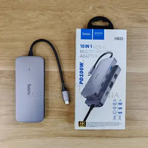 Hoco Hb33 Usb C Hub 10 In 1 Adapter Hdmi 100w Pd Docking