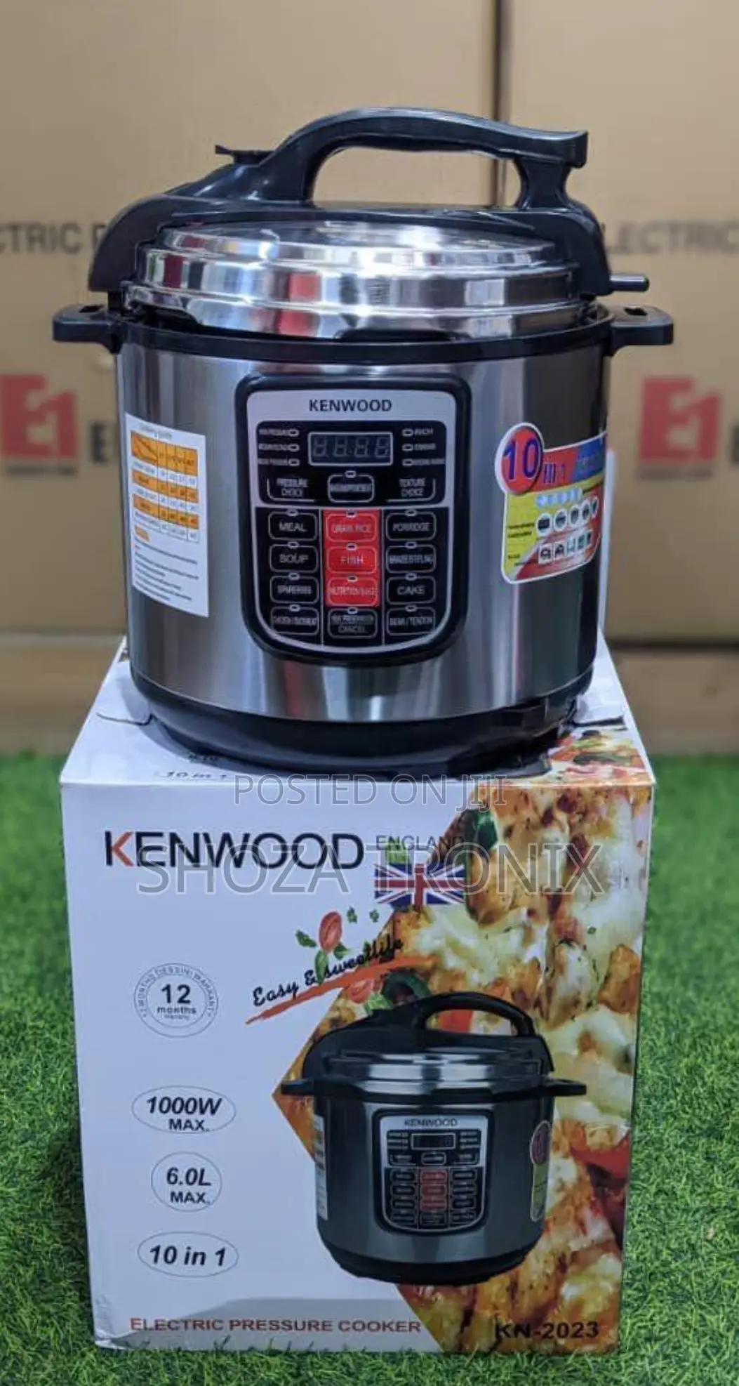 Kenwood Pressure Cooker Silver