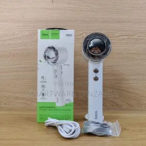 Hoco Hx61 Mini Foldable Fan Portable Neck Hanging Silent Cooler