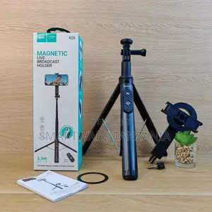 Hoco Magnetic Selfie Stick Tripod 1.5m Bluetooth Live Stream