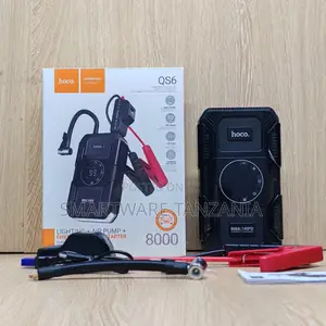 Hoco Qs6 Jump Starter 8000mah Air Pump 800a Car Battery Charger