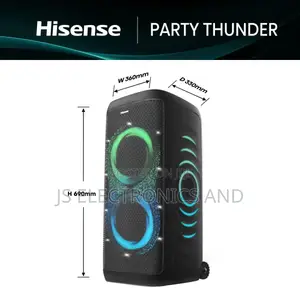 Hisense Party Thunder Portable 620w High Power Party Speaker Wireless