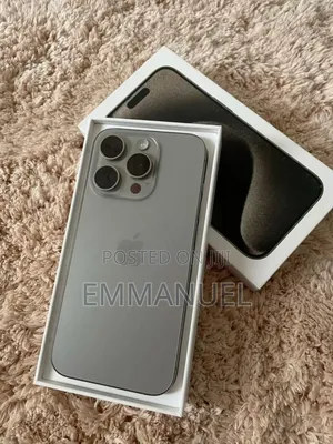 New Apple iPhone 15 Pro 256 GB Gray