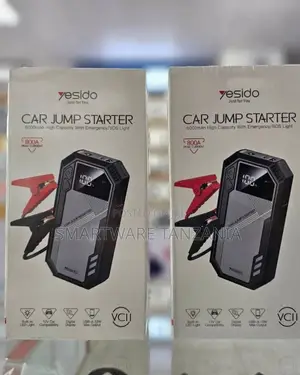 Yesido Vc11 Car Jump Starter 6000mah 800a Emergency Power Bank Led