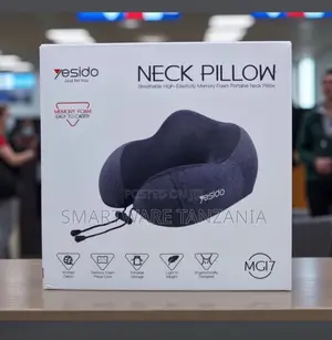 Yesido Portable Memory Foam Neck Pillow for Travel Comfort