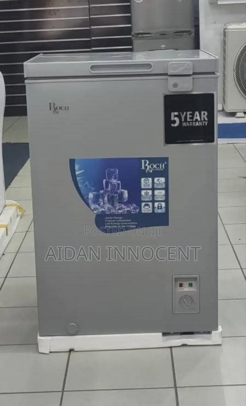Roch 100l Freezer Glasstop