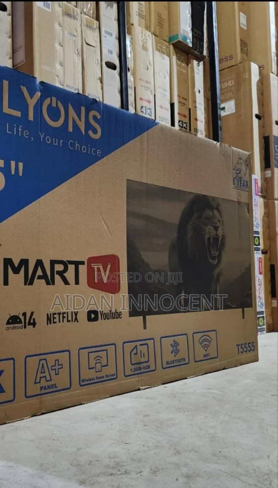 Ailyons 50 Inch Smart Tv