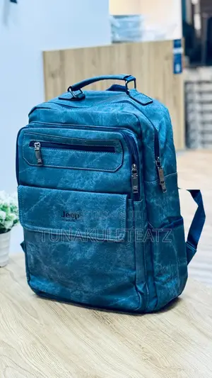 Jeep Leather Backpack