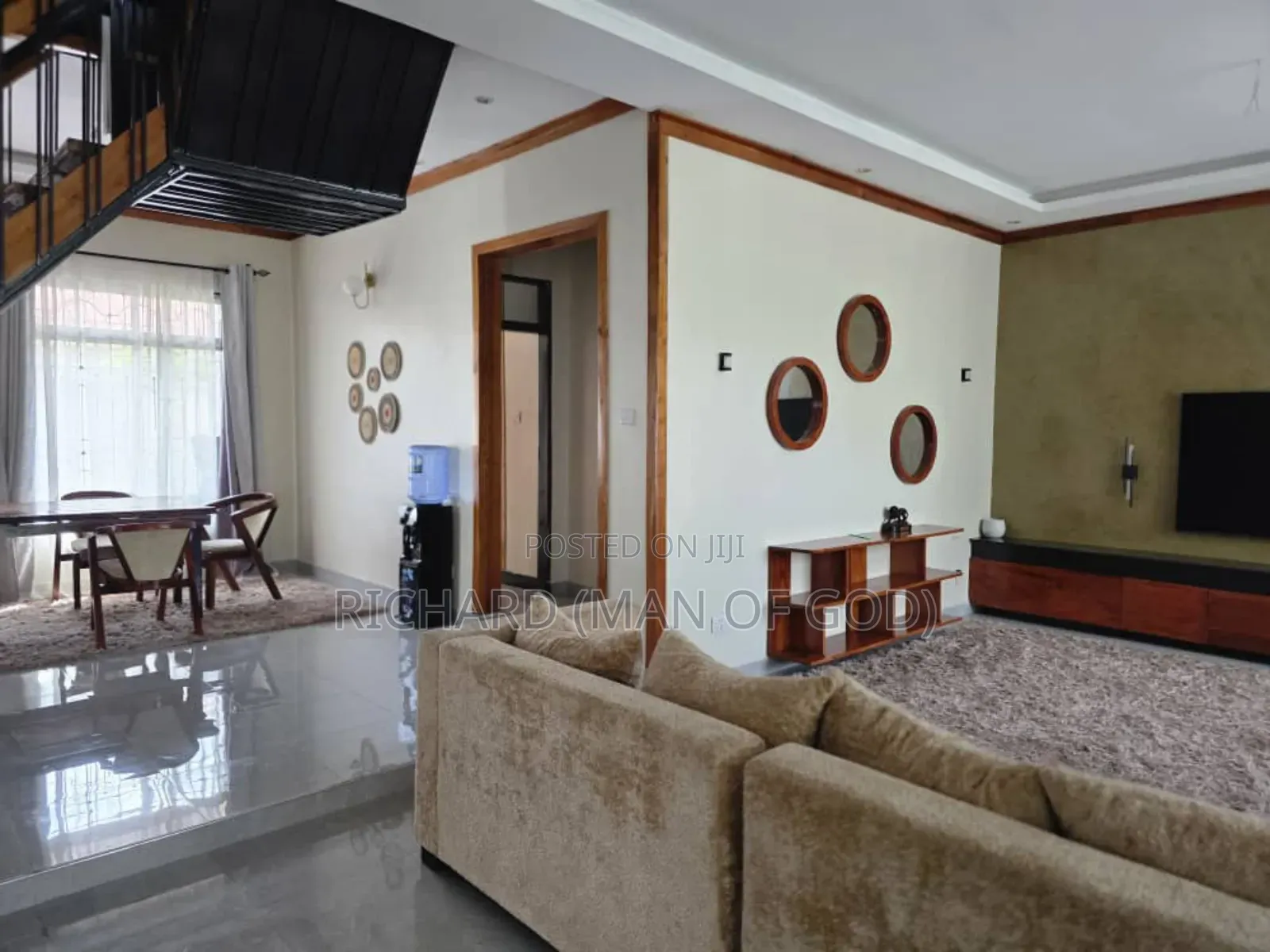 Furnished 5bdrm Maisonette in Usa River for rent