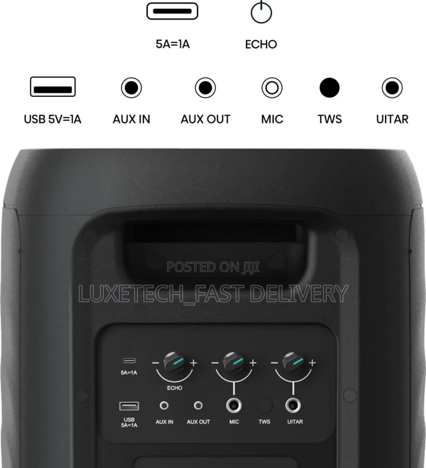 Hisense Party Thunder Portable Bluetooth Speaker
