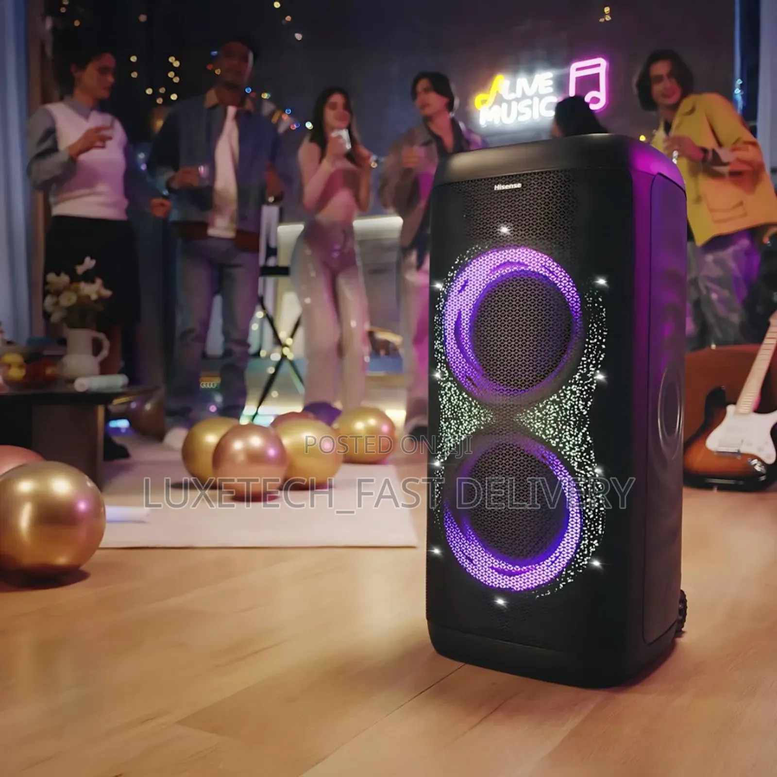 Hisense Party Thunder Portable Bluetooth Speaker