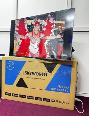 Skyworth Inch 50 Smart Tv Google System High Quality.