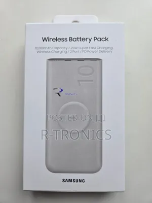 Samsung (Eb-U2510) 10,000mah Wireless 25w Super Fast Charge Powerbank