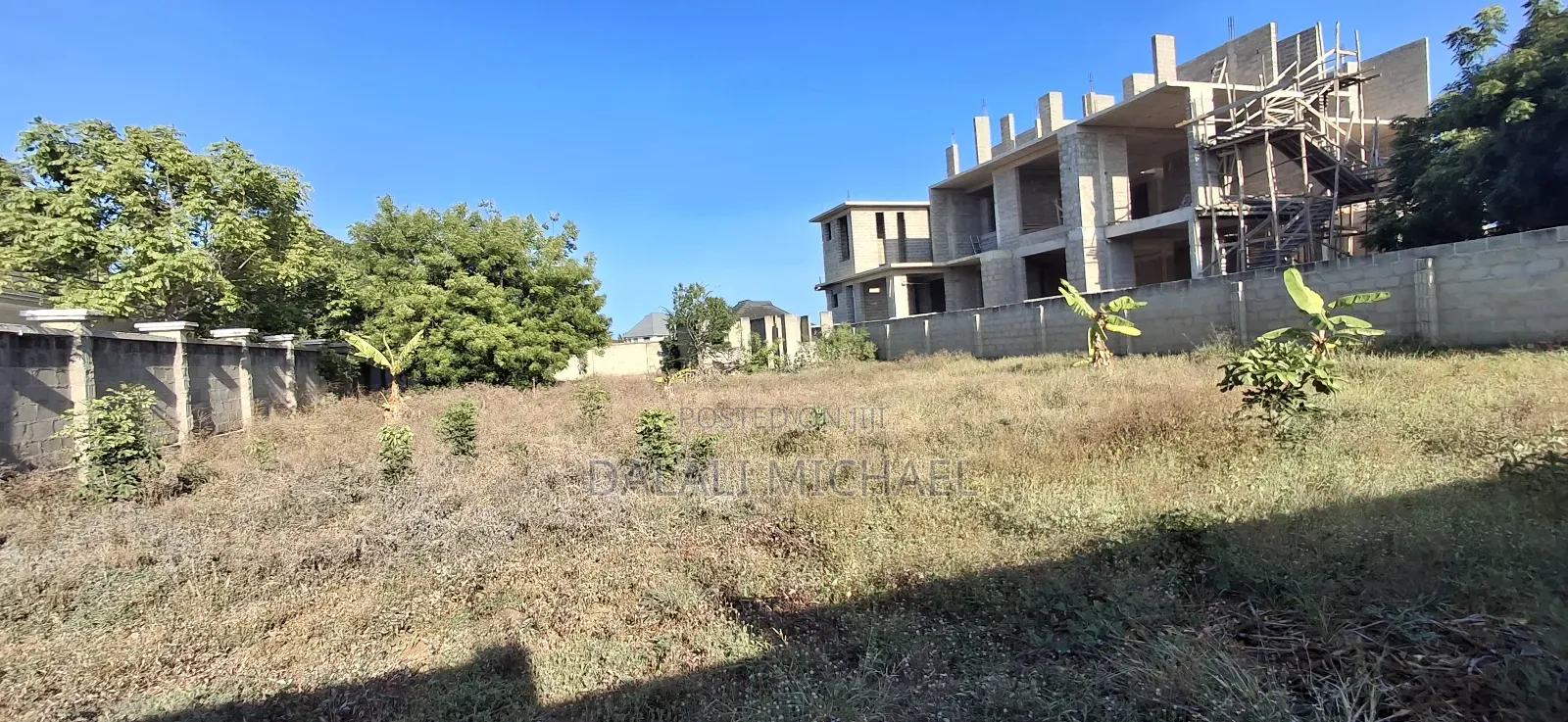 Fenced Plot for Sale Mbweni