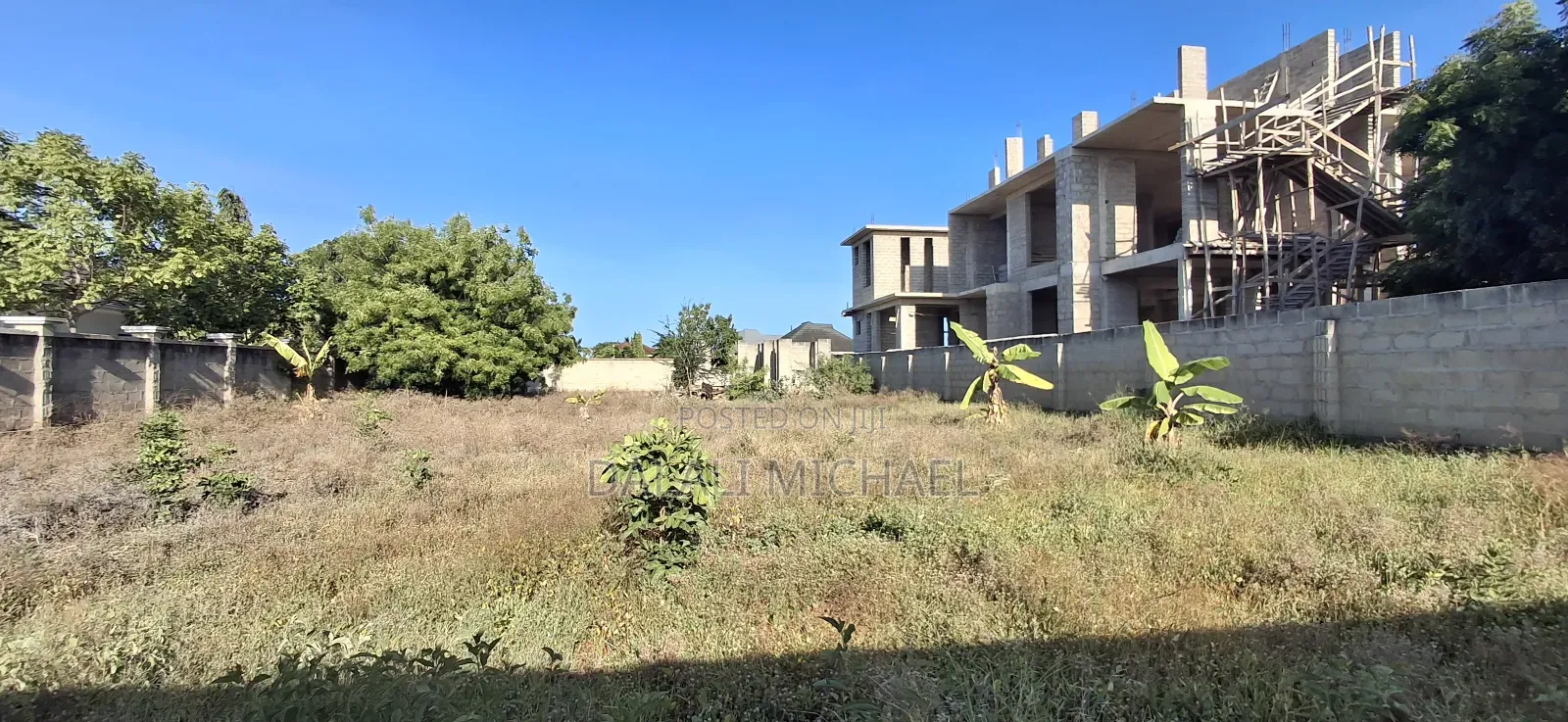 Fenced Plot for Sale Mbweni