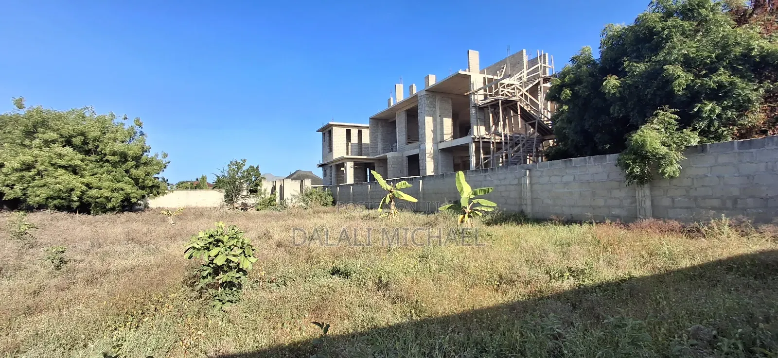 Fenced Plot for Sale Mbweni