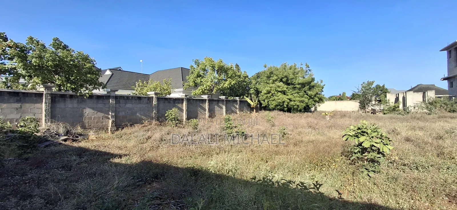 Fenced Plot for Sale Mbweni