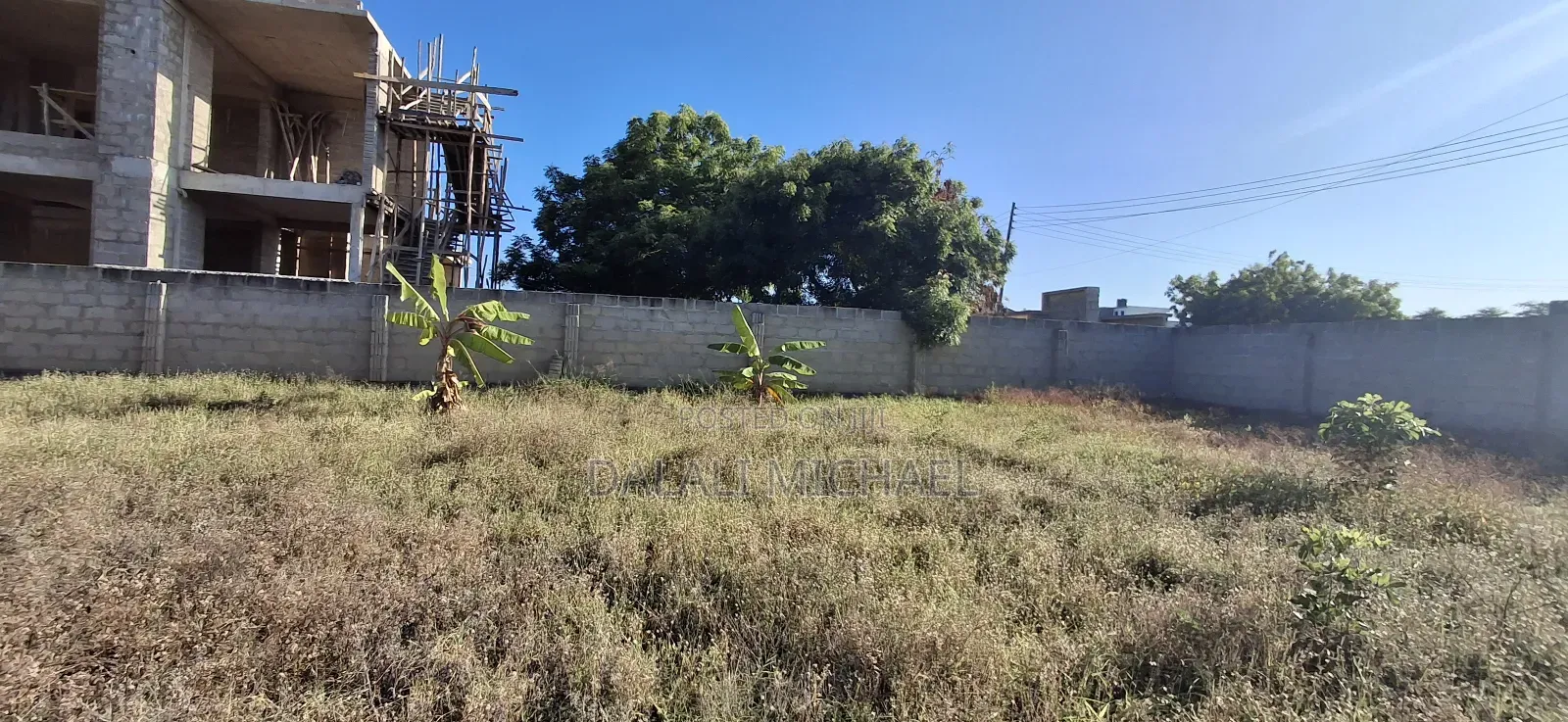 Fenced Plot for Sale Mbweni