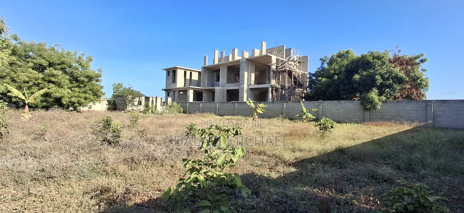 Fenced Plot for Sale Mbweni