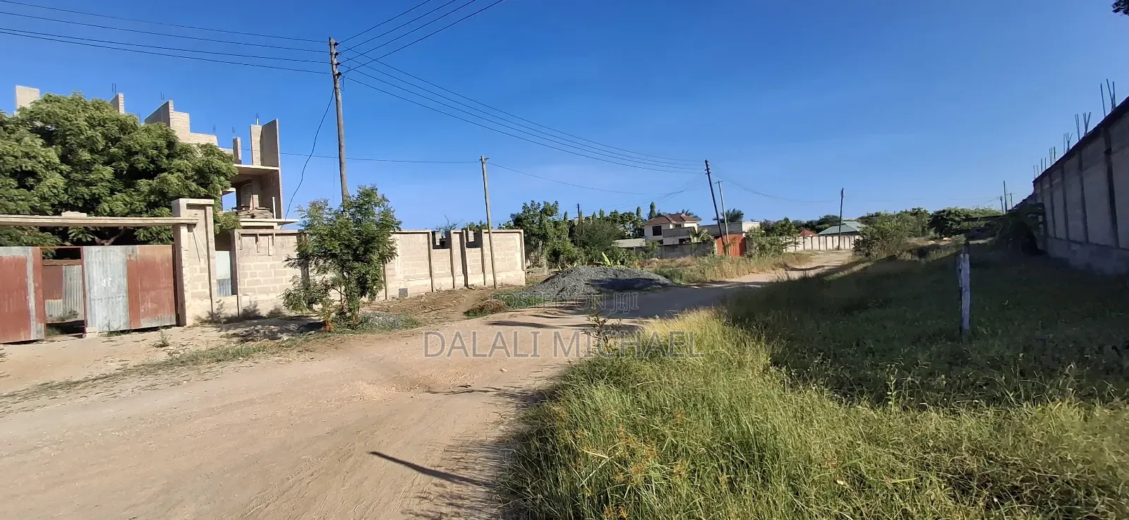 Fenced Plot for Sale Mbweni