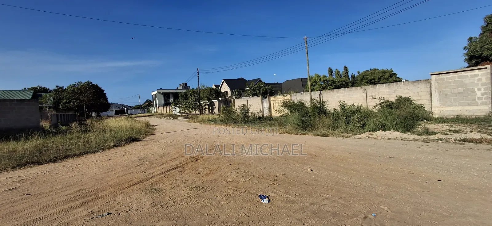 Fenced Plot for Sale Mbweni