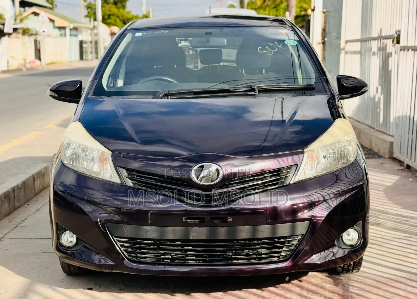 Toyota Vitz 2014 Purple