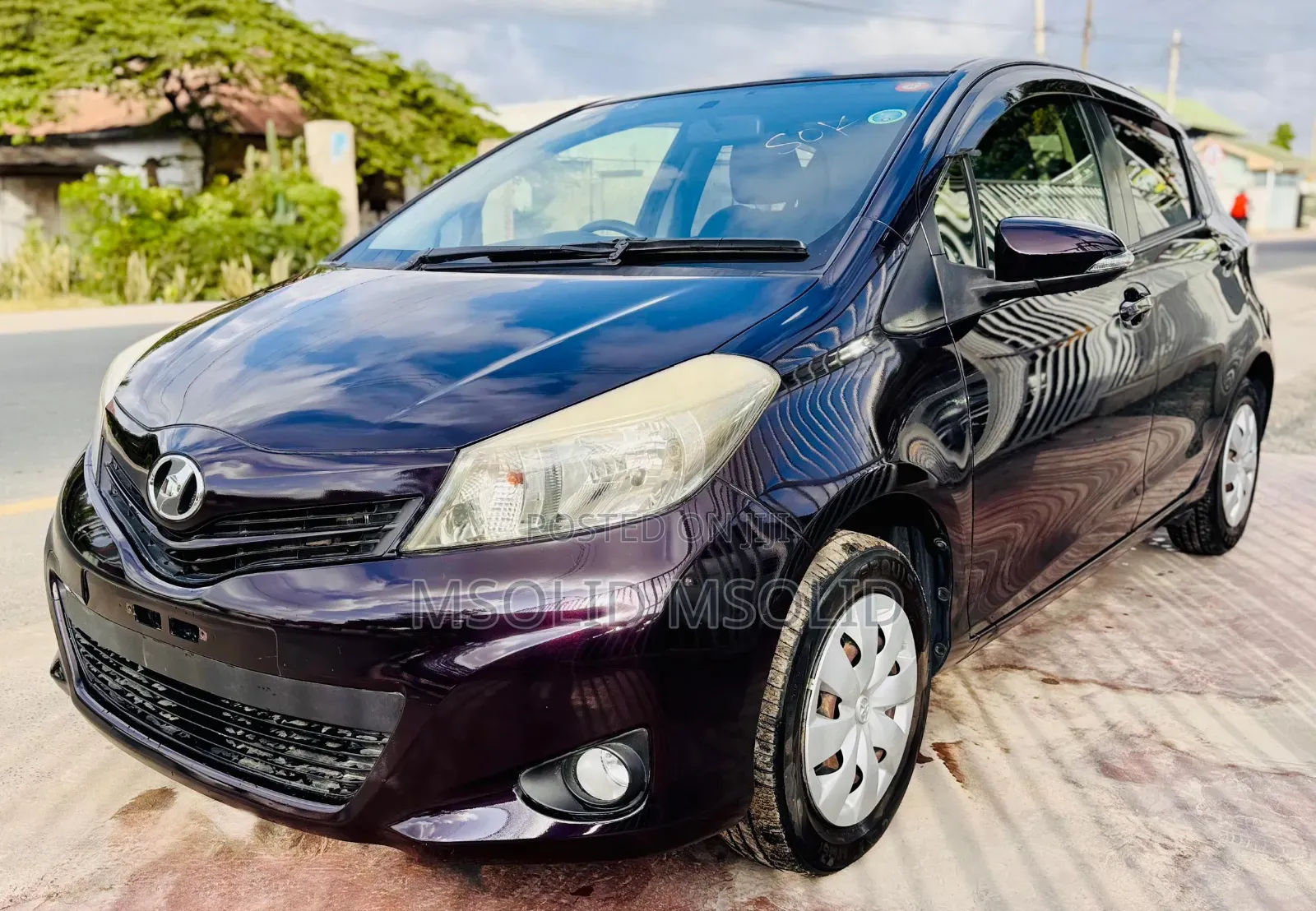Toyota Vitz 2014 Purple