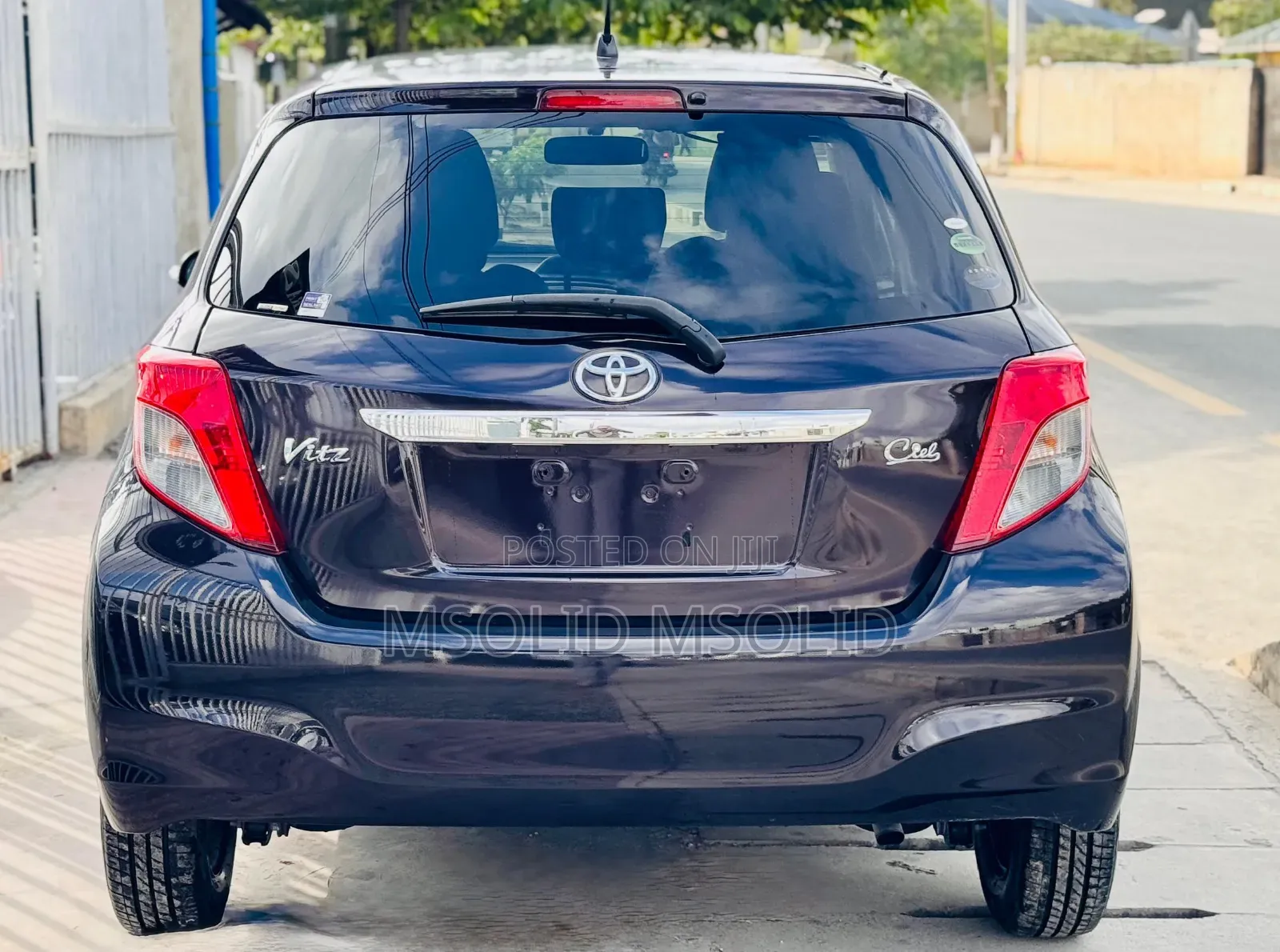 Toyota Vitz 2014 Purple