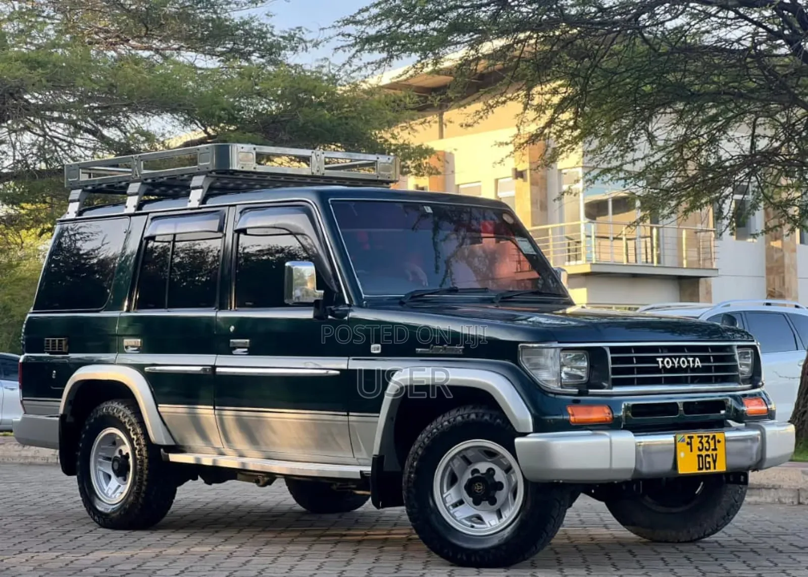 Toyota Land Cruiser Prado 1995 Green