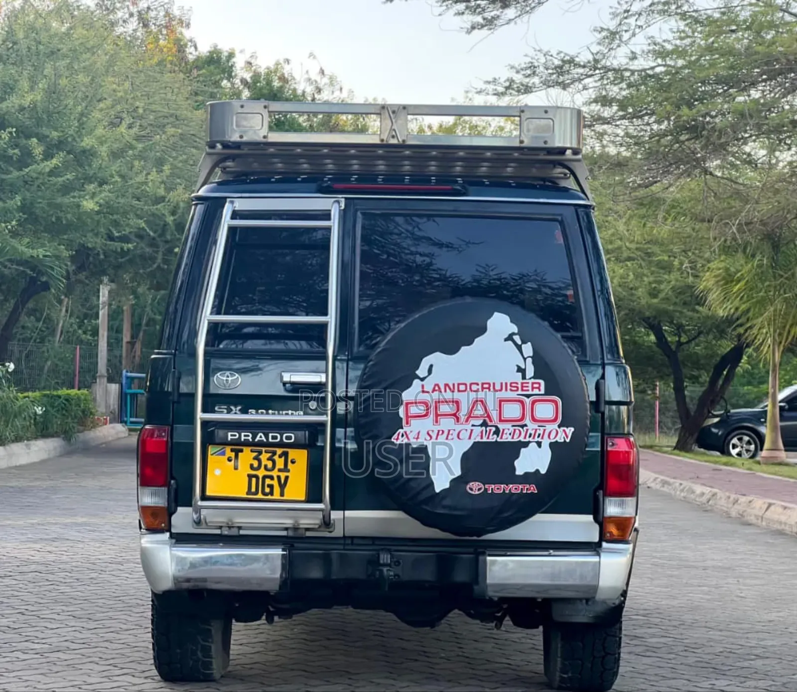 Toyota Land Cruiser Prado 1995 Green