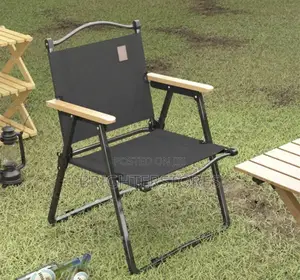 Portable Outdoor Folding Chair With Metal Legs
