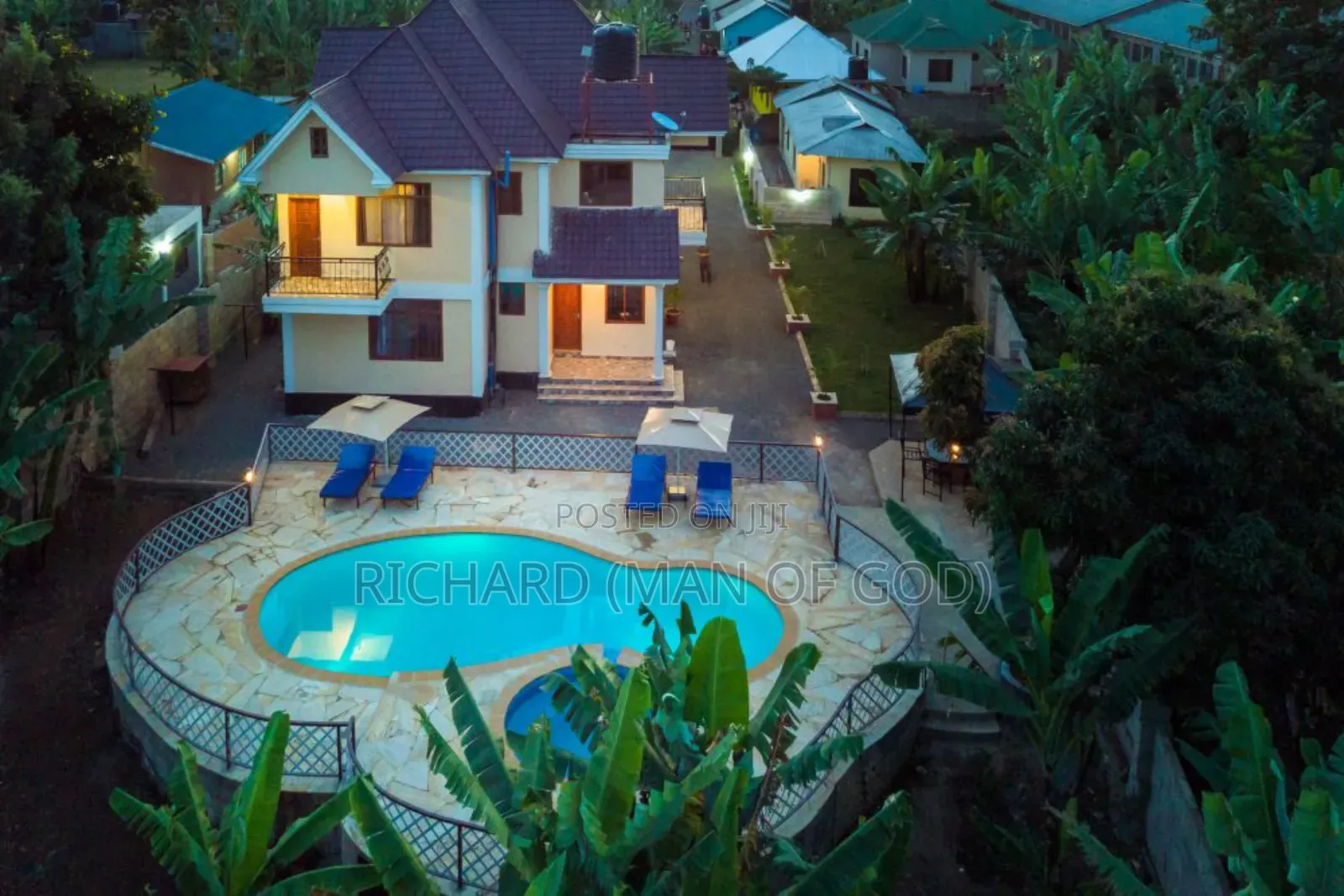 Furnished 6bdrm Apartment in Tengeru for rent