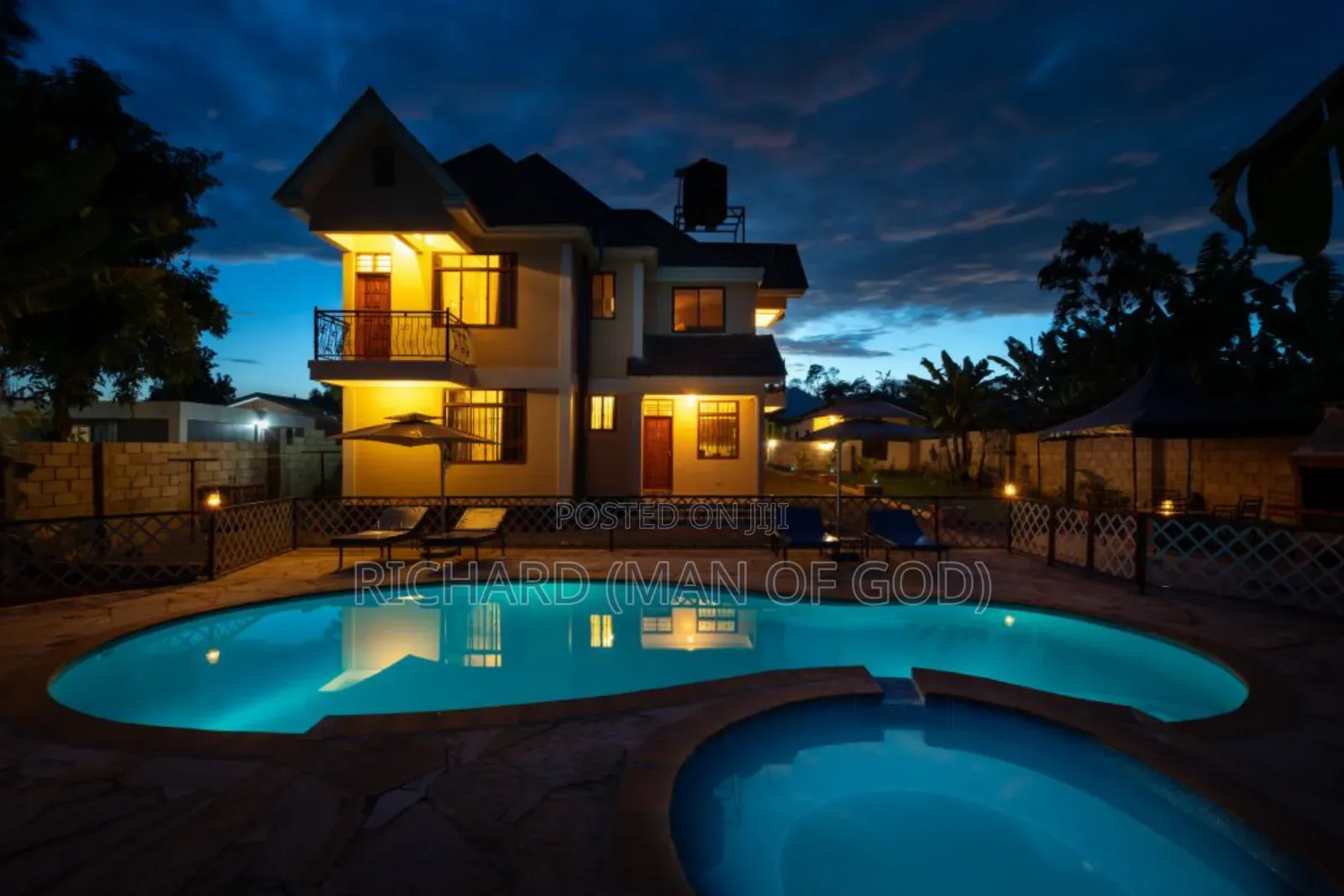 Furnished 6bdrm Apartment in Tengeru for rent