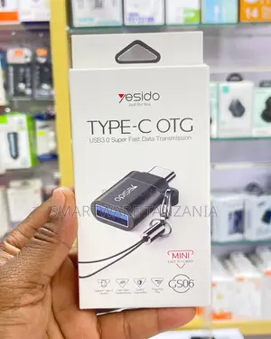 Yesido Gs06 Usb 3.0 Type-c Otg Adapter Fast Data Transfer Mini