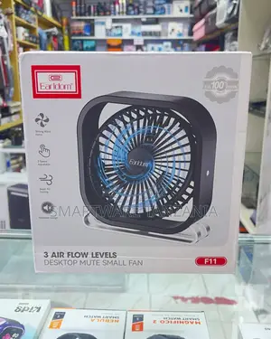 Earldom F11 Desktop Mini Fan 3 Speed Quiet Cooling Small Fan