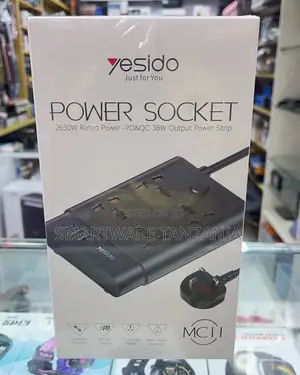 Yesido Mc11 Power Strip 2650w With Usb Pd Qc 38w Fast Charging