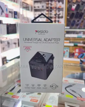 Yesido Mc24 Universal Travel Adapter 20w Pd Qc Fast Charge Global