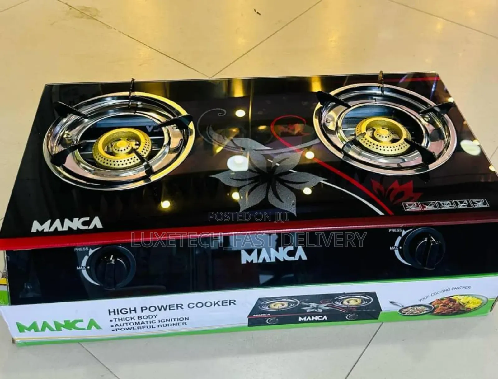Manka Gas Cooker 2 Burners