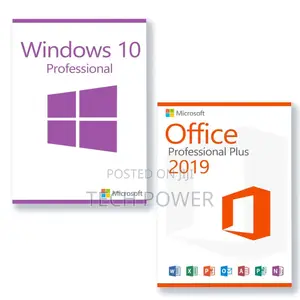 Windows 10 Professional + Microsoft Office 2019 Professional Plus Key