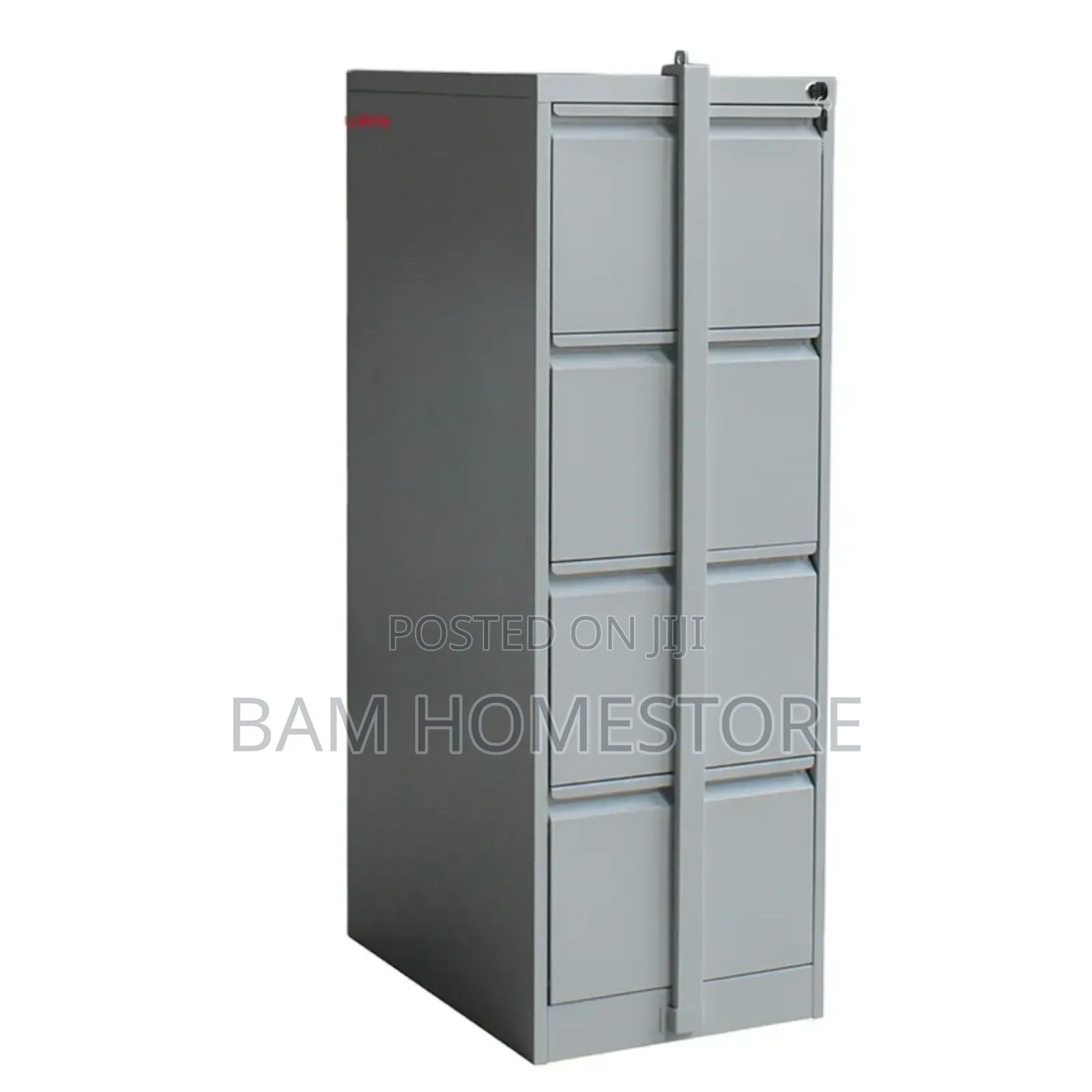 Heavy-Duty 4-Drawer Vertical Filing Cabinet