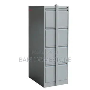 Heavy-Duty 4-Drawer Vertical Filing Cabinet